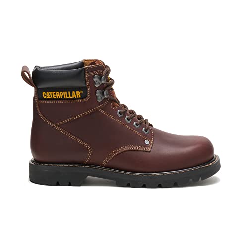 CAT Men's Second Shift Soft Toe Work Boot, Tan, 9.5