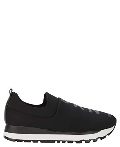 DKNY Women's Lightweight Slip On Comfort Sneaker, Black Ashton, 8