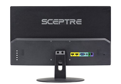 Sceptre 24-inch Professional Thin 1080p LED Monitor 99% sRGB 2x HDMI VGA Build-in Speakers, Machine Black (E248W-19203R Series)