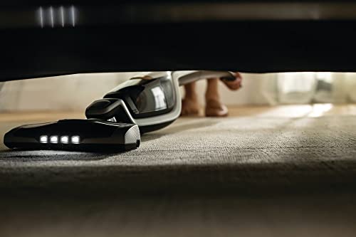 Electrolux Ergorapido Stick Cleaner Lightweight Cordless Vacuum with LED Nozzle Lights and Turbo Battery Power, for Carpets and Hard Floors, in, Satin White