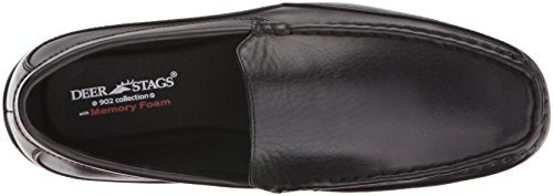 Deer Stags Men's Drive Slip-On Loafer, Black, 10