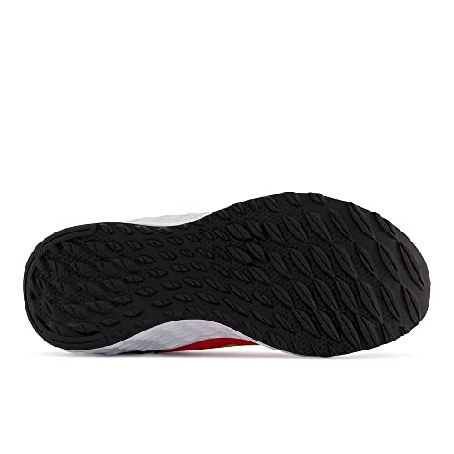 New Balance Kid's Fresh Foam Arishi V2 Bungee Running Shoe, Neo Flame/Black/Lemonade, 12.5 Little Kid