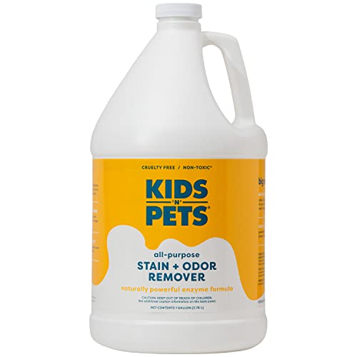 KIDS 'N' PETS - Instant All-Purpose Stain & Odor Remover – 128 fl oz (Packaging May Vary) - Permanently Eliminates Tough Stains & Odors – Even Urine Odors - No Harsh Chemicals, Non-Toxic & Child Safe