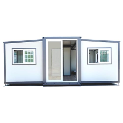 Chery Industrial Expandable Prefab House 19ft x 20ft with Cabinet,Exquisitely Designed Modern Villa Prefab House for Live,Work