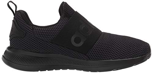 adidas mens Lite Racer Adapt 4.0 Running Shoes, Black/Black/Black, 9 US