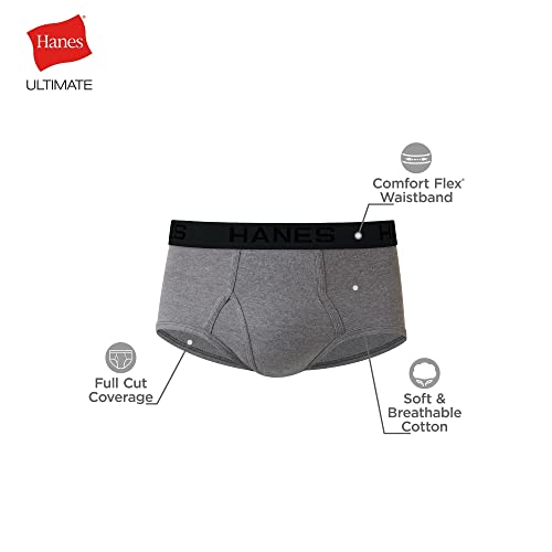 Hanes Men Hanes Ultimate Men's FreshIQ Comfortsoft Briefs, 7-pack