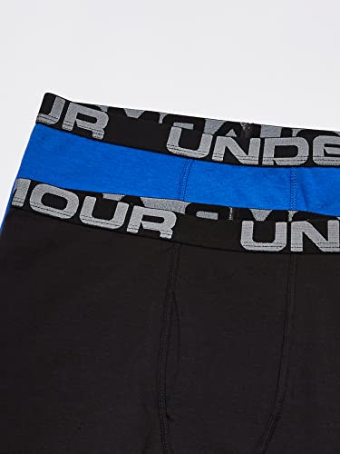 Under Armour boys 4 Pack Set Boxer Briefs, Ultra Blue, Medium US