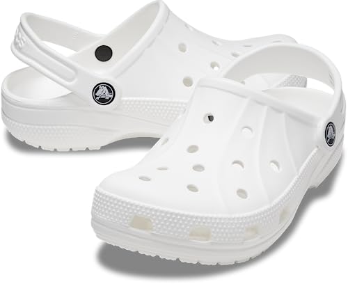 Crocs Ralen Clogs, White, US 12-13 Unisex Little Kid