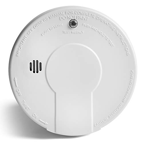 Kidde Smoke Detector, 9-Volt Battery Operated, Ionization Smoke Alarm, Battery Included