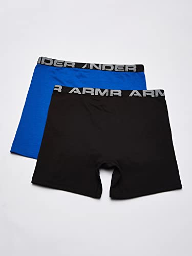 Under Armour boys 4 Pack Set Boxer Briefs, Ultra Blue, Medium US