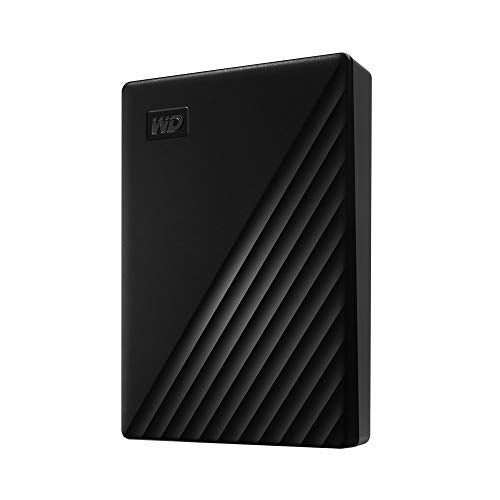 Western Digital WD 4TB My Passport Portable External Hard Drive with backup software and password protection, Black - WDBPKJ0040BBK-WESN