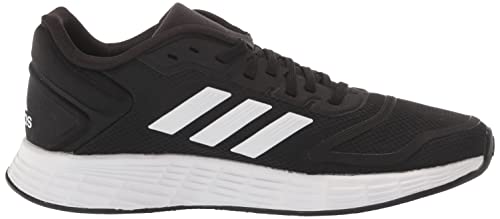 adidas Duramo 10 Running Shoe, Black/White/Black, 5 US Unisex Big Kid
