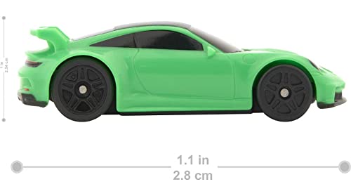 Hot Wheels 1:64 Scale RC Toy Car, Remote-Control Porsche 911 for On & Off Track Racing with USB Cable for Recharging