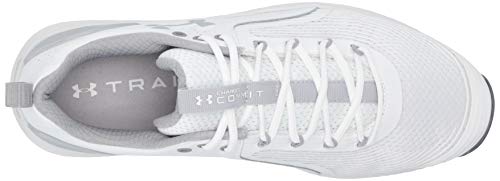 Under Armour Men's Charged Commit Tr 3, White (103)/Mod Gray, 10.5 M US