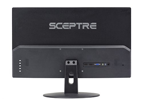 Sceptre 24-inch Professional Thin 1080p LED Monitor 99% sRGB 2x HDMI VGA Build-in Speakers, Machine Black (E248W-19203R Series)