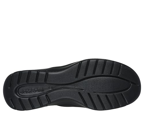 Skechers Women's Slip on Loafer, Black, 9