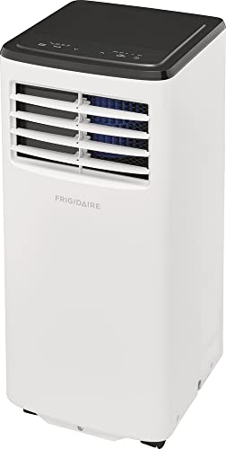 Frigidaire FHPC082AC1 Portable Room Air Conditioner, 5500 BTU with a Multi-Speed Fan, Dehumidifier Mode, Easy-to-Clean Washable Filter, in White