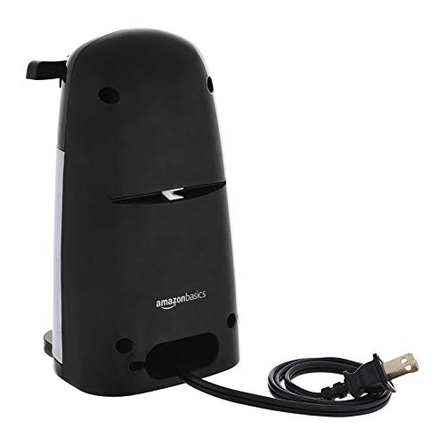 Amazon Basics Electric Can Opener, Black