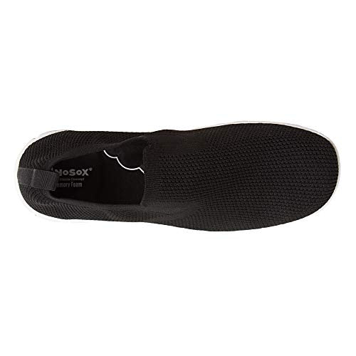Deer Stags mens Eddy Sneaker, Black, 10 US