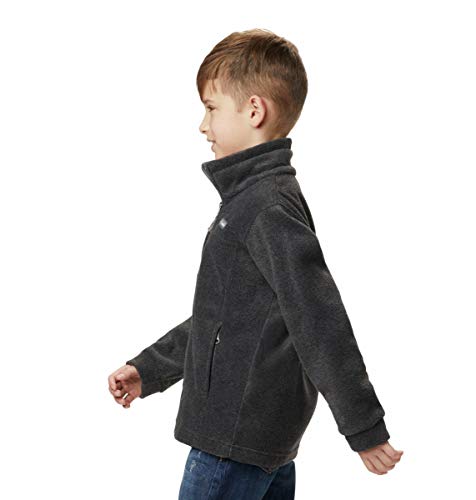 Columbia Toddler Boys Steens Mt II Fleece, Charcoal Heather, 2T