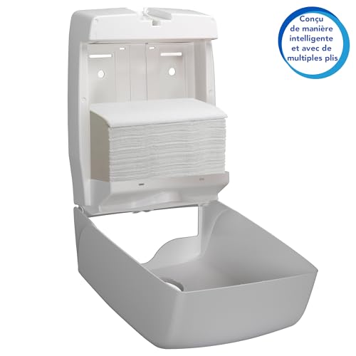 Scott® Multifold Paper Towels (01804), with Absorbency Pockets™, 9.2" x 9.4" sheets, White, (250 Sheets/Pack, 16 Packs/Case, 4,000 Sheets/Case)