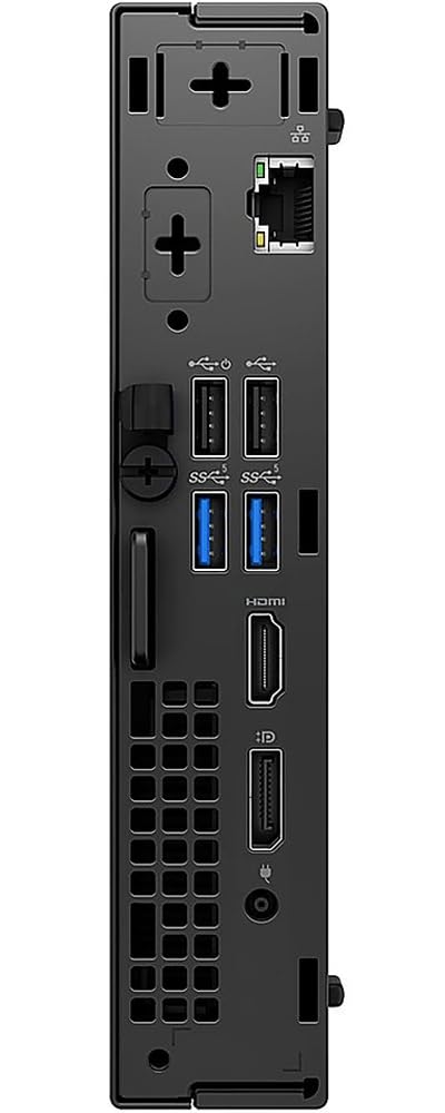 Dell OptiPlex 7010 Micro Business Mini Desktop (Intel i5-13500T vPRO 14-Core, 64GB RAM, 512GB PCIe SSD, Intel UHD 770, RJ-45, HDMI, DP, Black, USB Keyboard, USB Mouse, Win 11 Pro)