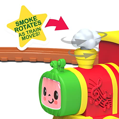 CoComelon All Aboard Musical Train with Bonus Pieces, 24-pieces, Kids Toys for Ages 18 Month by Just Play