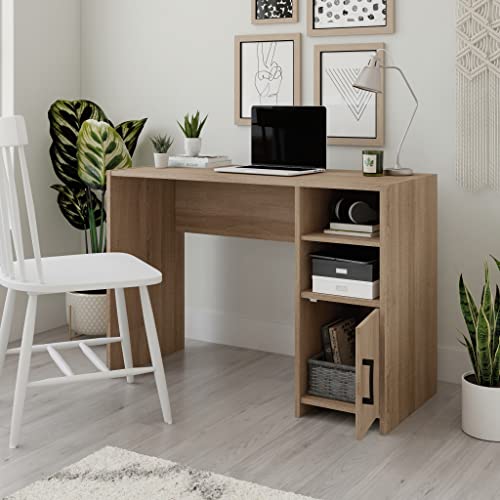 Sauder Beginnings Desk, L: 40.39" x W: 17.48" x H: 28.82", Summer Oak Finish
