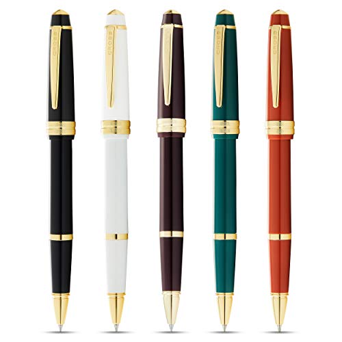 Cross Bailey Light Polished Black Resin and Gold Tone Rollerball Pen