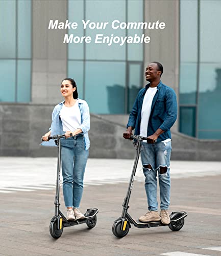 Electric Scooter - Max 17/18.6/28mile Range, 8.5"/9"/10" Pneumatic Tire, 15.5MPH, 350W Motor, 220lbs, Foldable Escooter for Adult