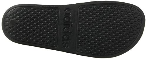 adidas Adilette Aqua Slides Black/White/Black Men's 9, Women's 10 Medium