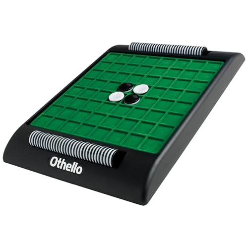 Spin Master Othello, Strategy Classic Family Board Game 2-Player Reversi Brain Teaser STEM Math Skills, for Adults and Kids Ages 7 and up