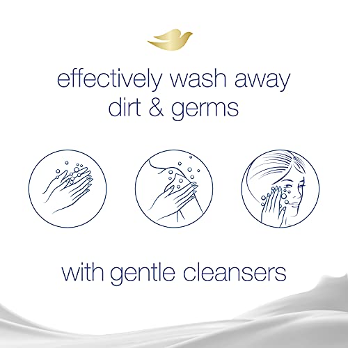 Dove Beauty Bar Gentle Skin Cleanser Moisturizing for Gentle Soft Skin Care Original Made With 1/4 Moisturizing Cream 3.75 oz 2 Bars, Pack of 24