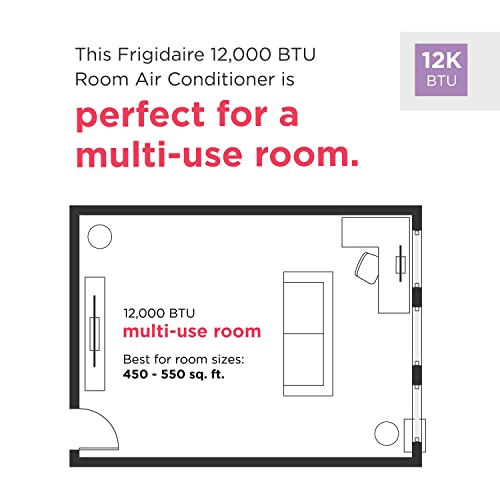 Frigidaire 12,000 BTU Connected Window-Mounted Room Air Conditioner