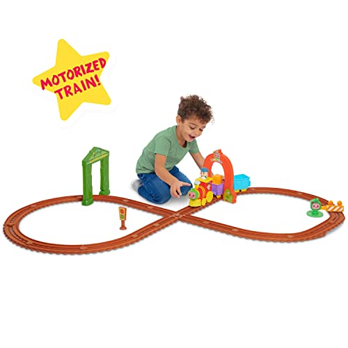 CoComelon All Aboard Musical Train with Bonus Pieces, 24-pieces, Kids Toys for Ages 18 Month by Just Play