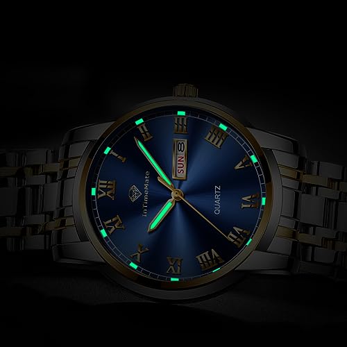 INTIMEMATE Stainless Steel Watches for Men