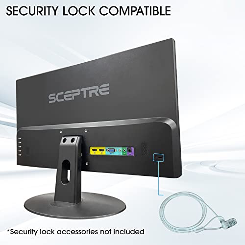Sceptre 20" 1600 x 900 75Hz LED Monitor 2x HDMI VGA Built-in Speakers, sRGB 99% Machine Black (E209W-16003RT series)