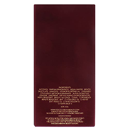 Dolce & Gabbana Pour Femme Eau de Parfum Spray for Women, 3.3 Ounce