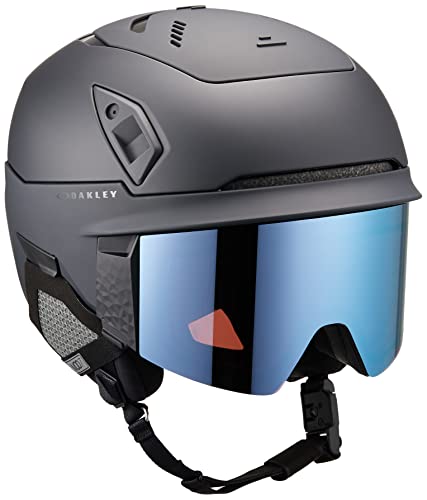 Oakley FOS90064294NS Mod7 Blackout/PrizmSapphreIrd S Skiing Helmet With Built-in magnet Goggles