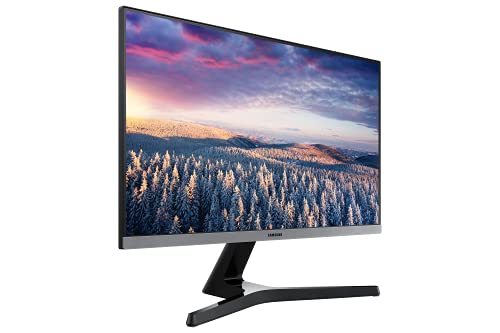 SAMSUNG SR35 Series 27-Inch FHD 1080p Computer Monitor, 75Hz, IPS Panel, HDMI, VGA (D-Sub), VESA Compatible, 3-Sided Border-Less (LS27R356FHNXZA)