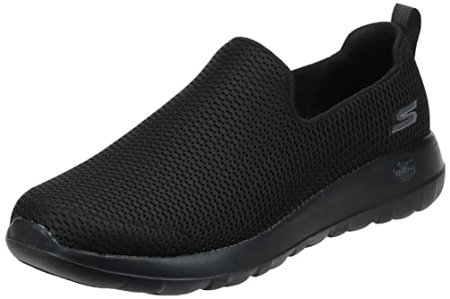 Skechers Men's Go Walk Max-Athletic Air Mesh Slip on Walkking Shoe Sneaker,Black,9.5 Narrow US