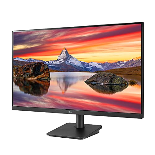 LG 27MP400-B 27” Full HD (1920 x 1080) IPS Display with 3-Side Virtually Borderless Design, AMD FreeSync and OnScreen Control – Black