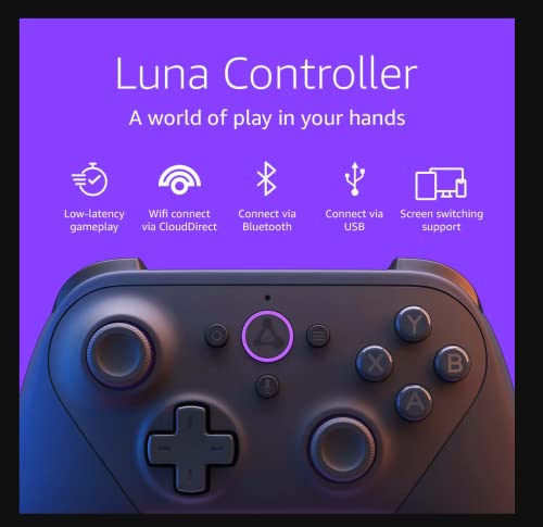 Fire TV Gaming Bundle including Fire TV Stick and Luna Controller