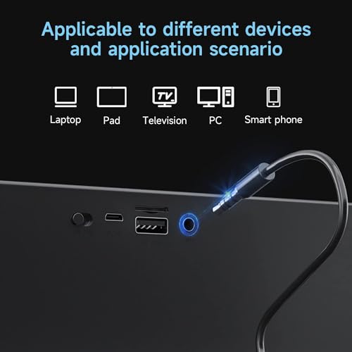 HI-PLANX Speakers with Phone Holder,Stereo Sound Bar Laptop Speaker for Desktop/Laptop/PC/Pad/Cellphone, Colorful Gradient Lighting Soundbar, USB Desktop Speaker Plug and Play