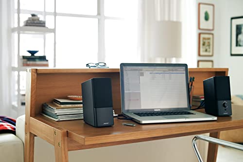 Bose Companion 2 Series III Multimedia Speakers - for PC (with 3.5mm AUX & PC Input) Black
