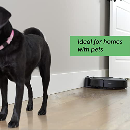 iRobot Roomba i4 EVO (4150) Wi-Fi Connected Robot Vacuum – Now Clean by Room with Smart Mapping Compatible with Alexa Ideal for Pet Hair Carpets & Hard Floors, Roomba i4