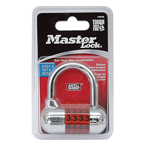 Master Lock Set Your Own Combination Padlock, 1 Pack, Color May Vary