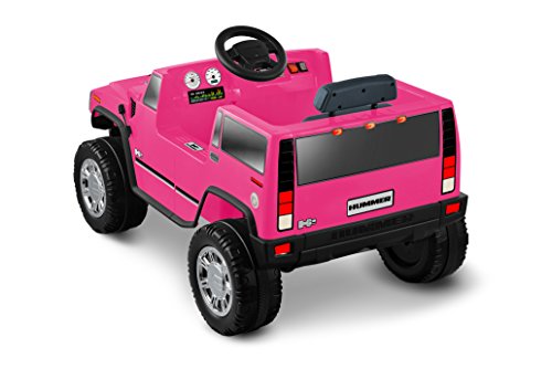 National Products 6V Pink Hummer H2 Battery Operated Ride-on