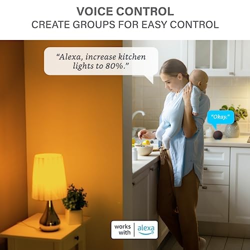 Echo Show 8 (3rd Gen, 2023 release) in Charcoal bundle with Sengled Smart Color Bulb