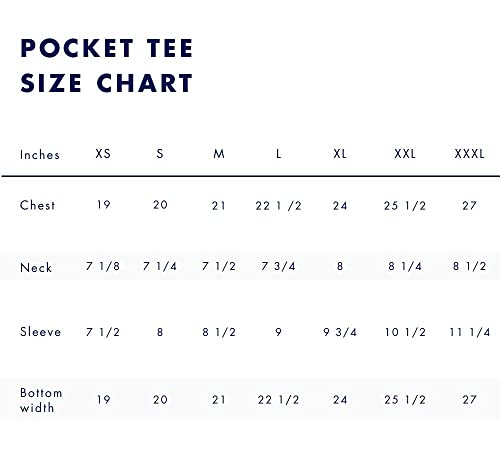 Tommy Hilfiger Men's Short Sleeve Crewneck T Shirt with Pocket, Bright White, Medium